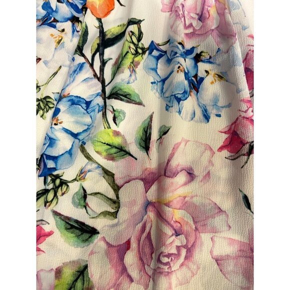 Show Me Your Mumu Women's Ibiza Mini Dress Low cut Large Fits Medium NWT - Picture 7 of 7